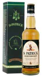 Виски ирландский «St. Patrick» в подарочной упаковке