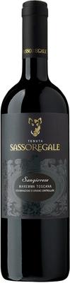Вино красное сухое «Tenuta Sassoregale Sangiovese» 2011 г.
