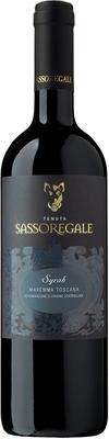 Вино красное сухое «Tenuta Sassoregale Syrah» 2013 г.