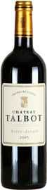 Вино красное сухое «Chateau Talbot St-Julien 4-me Grand Cru» 2005 г.