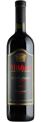 Вино красное полусухое «Милдиани Пиросмани»