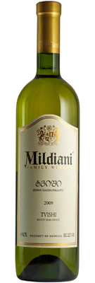 Вино белое полусладкое «Милдиани Твиши»