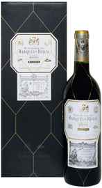 Вино красное сухое «Marques de Riscal Reserva» 2012 г. в подарочной упаковке