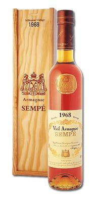 Арманьяк «Vieil Armagnac Sempe» 1968 г. в подарочной упаковке