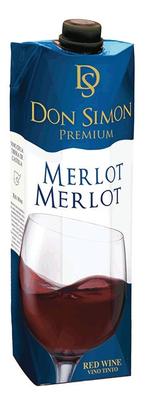 Вино красное полусухое «Don Simon Premium Merlot (Tetra Pak)»