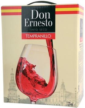 Вино красное сухое «Don Ernesto Tempranillo BiB (Tetra Pak)»