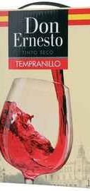 Вино красное сухое «Don Ernesto Tempranillo BiB (Tetra Pak)»