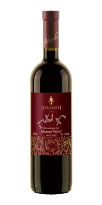 Вино красное полусладкое «Алазанская Долина»