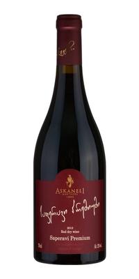 Вино красное сухое «Askaneli Brothers Saperavi Premium»