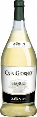 Вино столовое белое полусухое «Zonin OgniGiorno Bianco»