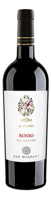 Вино красное полусухое «Il Pumo Rosso» с защищенным географическим указанием Саленто