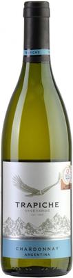 Вино белое полусухое «Trapiche Vineyards Chardonnay» 2014 г.