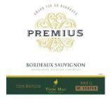 Вино белое сухое «Premius Sauvignon Bordeaux» в подарочной упаковке