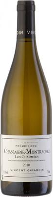 Вино белое сухое «Vincent Girardin Chassagne-Montrachet Premier Cru Les Chaumees» 2010 г.