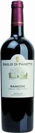 Вино красное сухое «Ramione Merlot/Nero d`Avola» 2010 г.