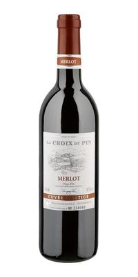 Вино красное сухое «La Croix du Pin Merlot» 2012 г.