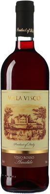 Вино красное полусладкое столовое «Villa Visco Vino Rosso Amabile»