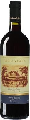 Вино красное сухое столовое «Villa Visco Vino Rosso Secco»