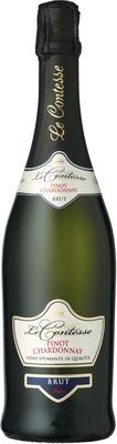 Вино игристое белое брют «Le Contesse Pinot Chardonnay Spumante Brut»
