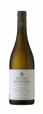 Вино белое сухое «Feudo Montoni Vigna della Timpa Grillo» 2014 г. с защищенным географическим указанием
