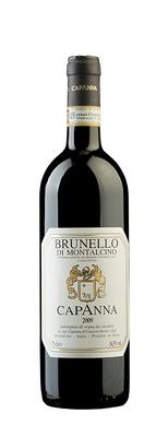 Вино красное сухое «Capanna Brunello Di Montalcino, 0.375 л» 2009 г. с защищенным географическим указанием