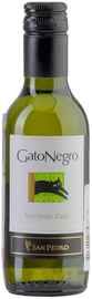 Вино белое сухое «Gato Negro Sauvignon Blanc, 0.187 л» 2013 г.
