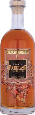 Граппа «Castagner Fuoriclasse Barrique» в подарочной упаковке с 2-мя стаканами