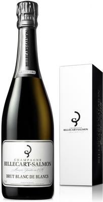 Шампанское белое брют «Billecart-Salmon Brut Blanc de Blancs Grand Cru» в подарочной упаковке