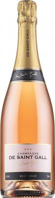 Шампанское розовое брют «De Saint Gall Brut Rose Champagnе»