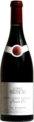 Вино красное сухое «Domaine Bertagna Nuits-Saint Georges 1-er Cru Les Murgers» 2010 г.