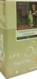 Вино белое сухое «Domaine de Haubet, 10 л» 2013 г., тетрапак