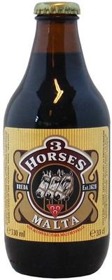 Пиво «3 Horses Malta»