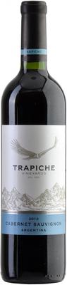 Вино красное полусухое «Trapiche Cabernet Sauvignon» 2012 г.