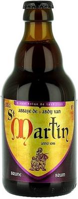 Пиво «Abbaye de St. Martin Brune, 0.33 л»