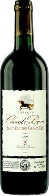Вино красное сухое «Chateau Cheval Brun Grand Cru» 2005 г.