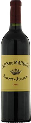 Вино красное сухое «Clos du Marquis, 0.75 л» 2010 г.