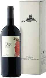 Вино красное сухое «Carpineta Fontalpino Do Ut Des» 2011 г. с защищенным географическим указанием в подарочной упаковке