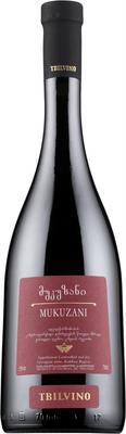 Вино красное сухое «Tbilvino Mukuzani» 2014 г.