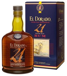 Ром «El Dorado 21 Years Old» в подарочной упаковке