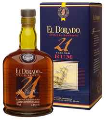 Ром «El Dorado 21 Years Old» в подарочной упаковке