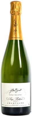 Вино игристое белое экстра брют «Serge Mathieu Extra Brut» с защищенным географическим указанием