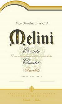 Вино белое полусладкое «Melini Orvieto Classico» 2015 г.
