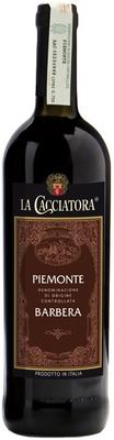 Вино красное сухое «La Cacciatora Barbera Piemonte» 2014 г.