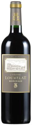 Вино красное сухое «Chateau Loumelat Bordeaux» 2012 г.
