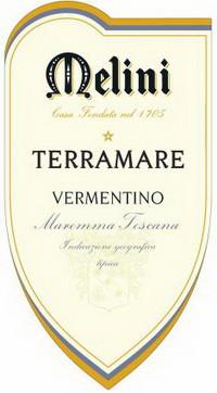 Вино белое сухое «Melini Terramare Maremma Toscana» 2011 г.