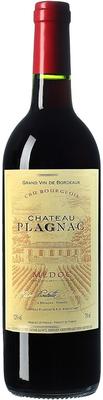 Вино красное сухое «Chateau Plagnac Medoc» 2011 г.