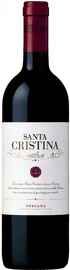 Вино красное сухое «Santa Cristina Toscana, 0.75 л» 2014 г.