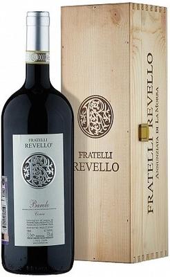 Вино красное сухое «Fratelli Revello Vigna Conca» 2009 г. с защищенным географическим указанием в подарочной упаковке