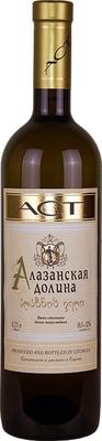 Вино белое полусладкое «ACT Алазанская долина»
