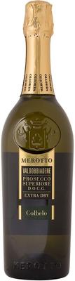 Вино белое сухое «Merotto Colbelo Valdobbiadene Prosecco Superiore»